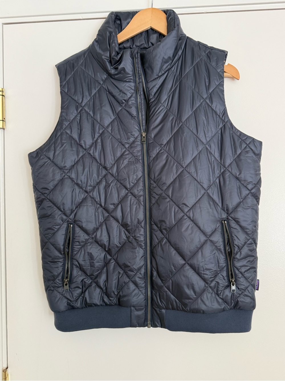 Patagonia Women’s quilted Blue/cobalt/navy Puffer Vest - Sleeveless Jacket